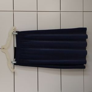 Dex accordion midi skirt, next blue, XS